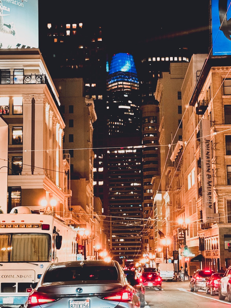 San Francisco at night
